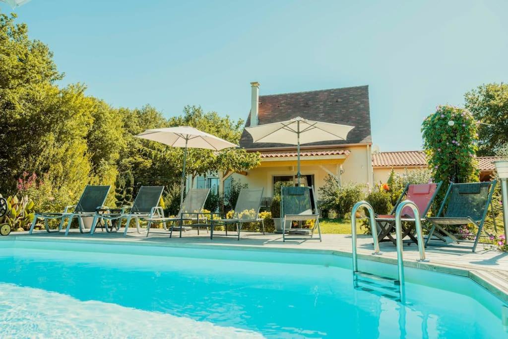 Villa Ideale Pour 6 Vacanciers En Perigord Noir Castelnaud La Chapelle Kültér fotó